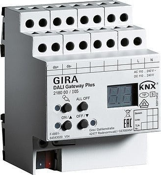 Regulador de carril DIN Gira KNX - 218000