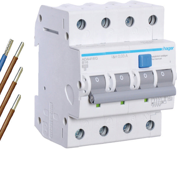 Dispositivo De Corriente Residual Hager VISION - VKS14SB