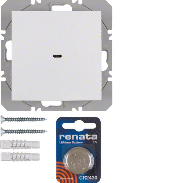 Hager Berker S.1/B.3/B.7 Transmisor manual/de pared Sistema Bus - 85655289