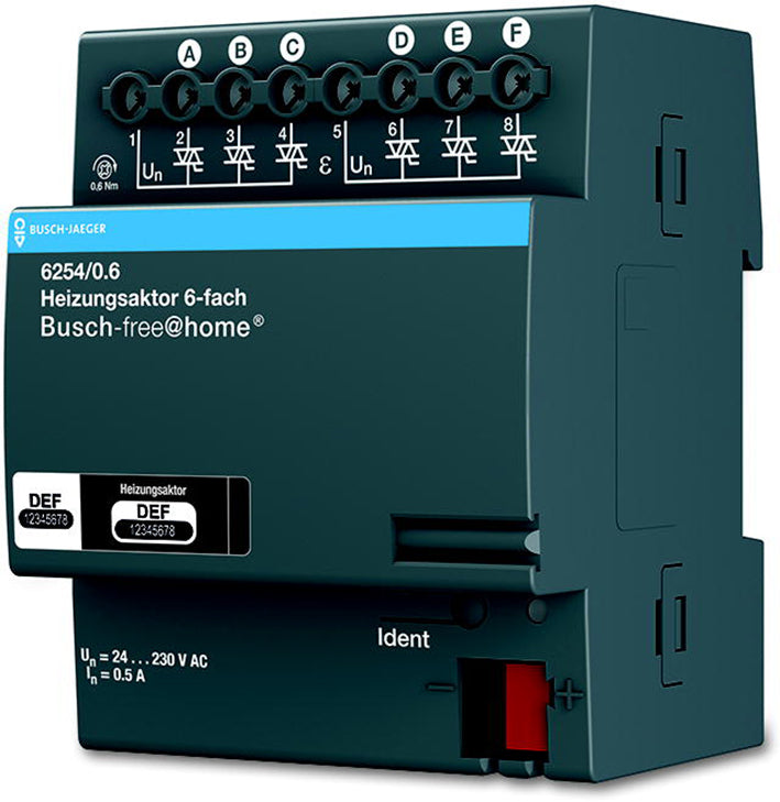 ABB Busch-Jaeger Busch-FreeAtHome Interruptor Actuador Sistema Bus - 2CKA006220A0025