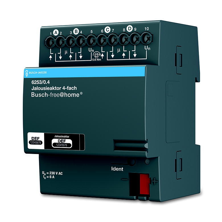 ABB Busch-Jaeger Busch-FreeAtHome Persianas Actuador Sistema Bus - 2CKA006220A0029