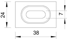 OBO GR-Magic Sistema de Soporte de Cable Conector - 6017061 [20 Piezas]