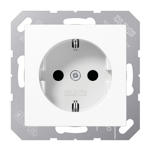 Caja De Enchufes De Pared Jung (aparamenta WCD) - A1520NBFWW