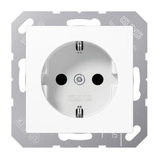Caja De Enchufes De Pared Jung (aparamenta WCD) - A1520NBFWW