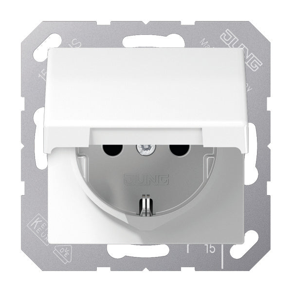 Caja De Enchufes De Pared Jung (aparamenta WCD) - AS1520NKLWW