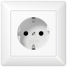 Caja De Enchufes De Pared Jung (aparamenta WCD) - AS1520NWW