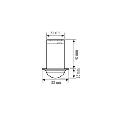 Mini interruptor de movimiento compacto ESYLUX (completo) - EP10426025
