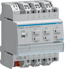 Sistema de bus de actuador de interruptor Hager - TXA606D