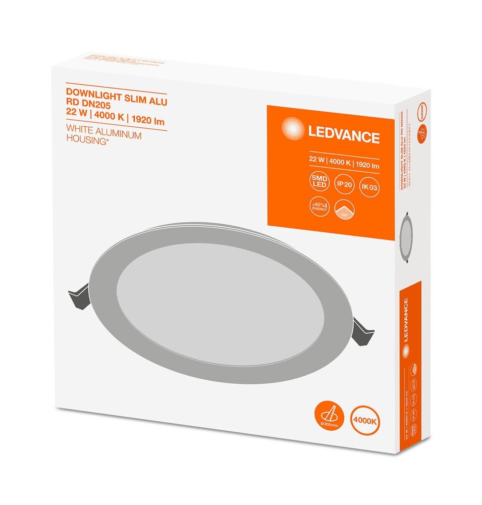 Ledvance Downlight Slim Downlight/Spotlight/Floodlight - 4058075064027