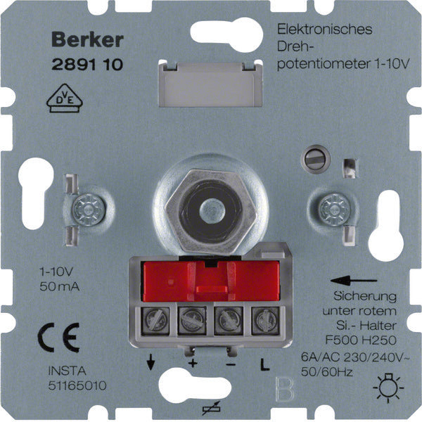 Potenciómetro Hager Berker Para Sistema De Control De Luces - 289110