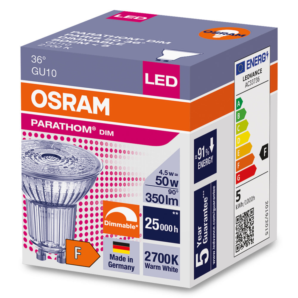Lámpara LED Osram Parathom - 4058075608337