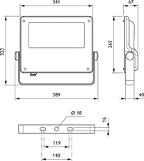 Philips Coreline Downlight/spotlight/floodlight - 45587300