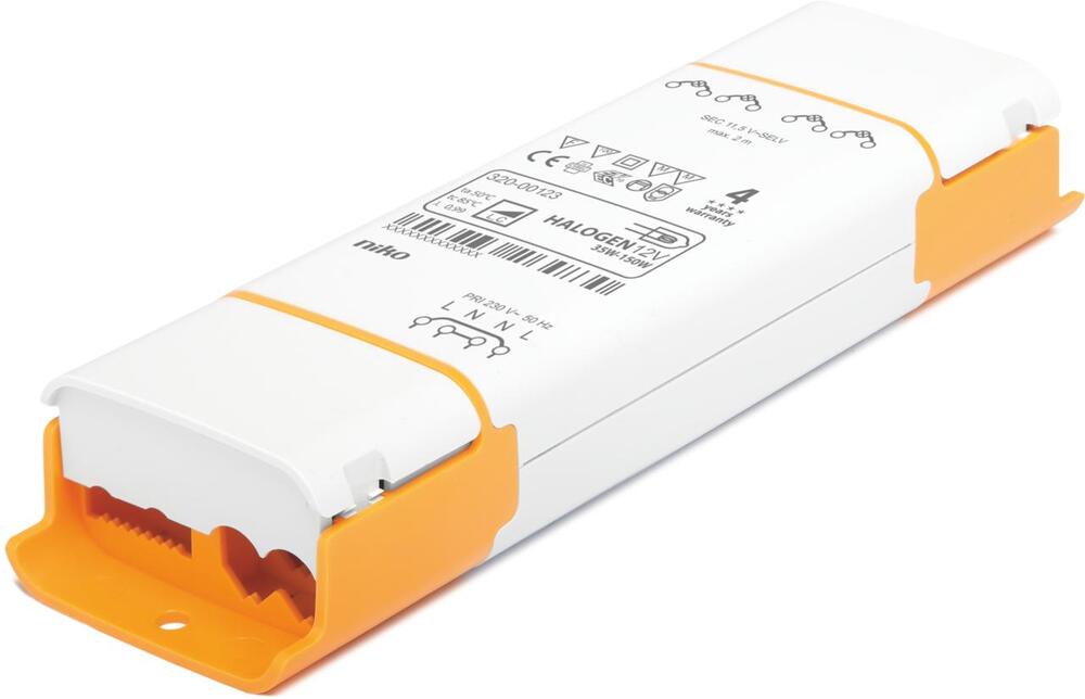 Transformador electrónico Niko Sistema de iluminación de bajo voltaje - 320-00123
