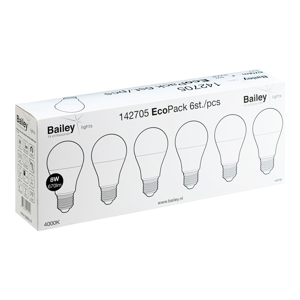 Bailey EcoPack Lámpara LED - 142705 [6 Piezas]