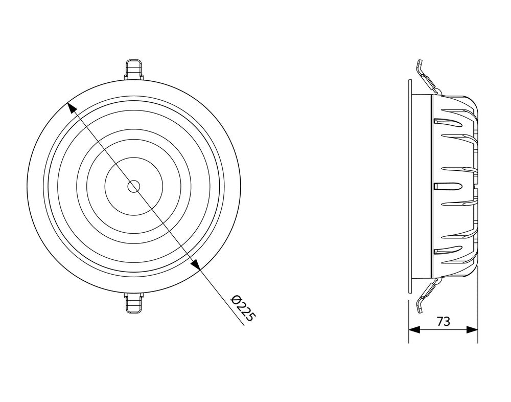 Opple LED Downlight Downlight, Foco, Proyector - 140063615