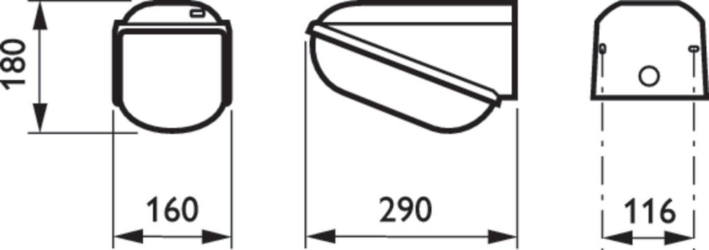 Philips FWC 110/120/121 Luminaria De Orientación - 10432299