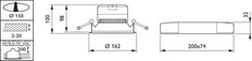 Philips Coreline Downlight/spotlight/floodlight - 32590399
