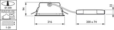 Philips GreenSpace Downlight/Spotlight/Floodlight - 79327200