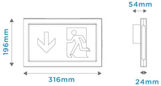 Dispositivo de Iluminación de Emergencia Megaman - MM10488