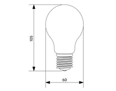Lámpara LED de filamento Opple - 500010001100