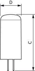 Philips LED-lamp - 76775400