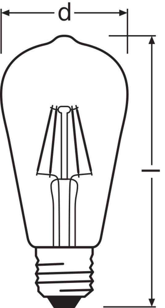 Bombilla LED Osram Vintage 1906 - 4052899962095