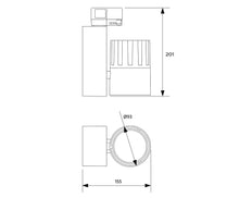 Opple Proyector LED Downlight, Foco, Proyector - 140054439