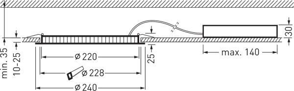 Trilux Aviella Downlight/Spotlight/Floodlight - 6864940