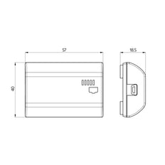 BEG TS-ACC-DS2 Software de programación con adaptador USB - 92685