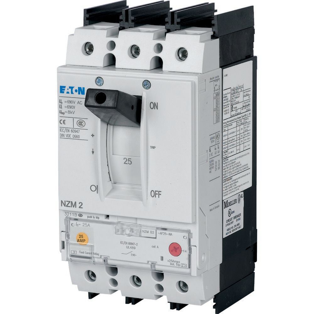 Eaton Interruptor automático NZM2 3P 150A 25KA Certificado UL IEC - 269167