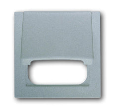 ABB Busch-Jaeger Placa de cubierta de aluminio plateado 50x50mm - 2CKA001753A0044
