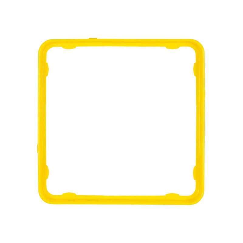 Marco de aplicación amarillo CD Plus de Jung - CDP81GE [2 piezas]