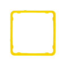 Marco de aplicación amarillo CD Plus de Jung - CDP81GE [2 piezas]