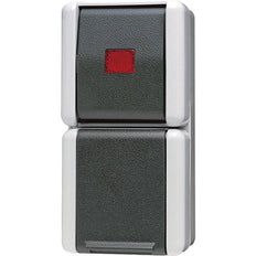 Interruptor combinado Jung WG800 con lámpara de control - 876KOW