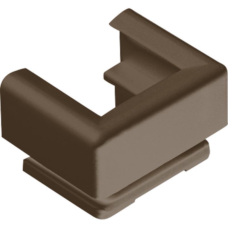 Pieza de entrada de canal de cables Jung marrón 15x15 - 12BR [5 piezas]