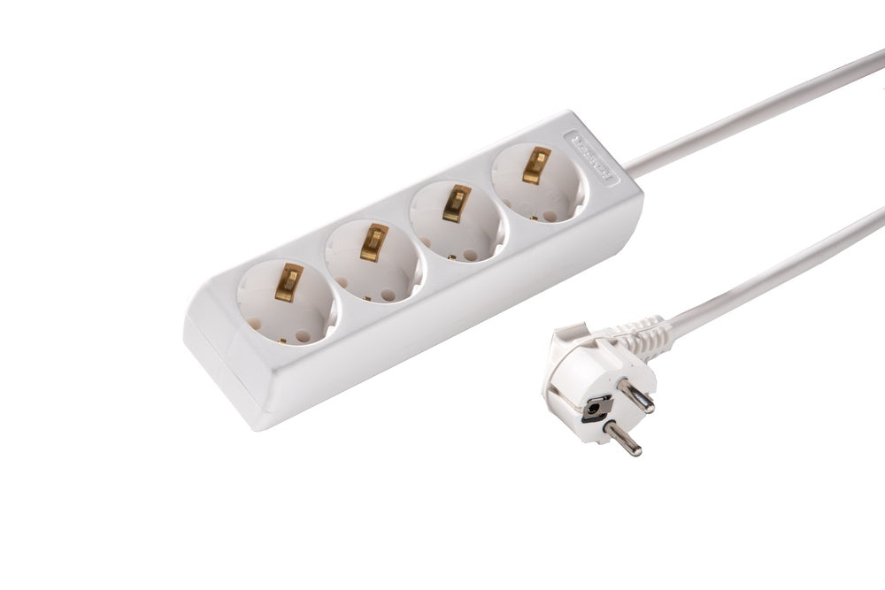 Toma De Corriente De Escritorio Martin Kaiser De 4 Vías Con Cable De 1,5m - 1046ZL/15W/KWS