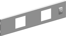 ABB Puerta de compartimento para panel de contadores 96x96 RAL7035 Altura 150mm RT1506 - 2CPX066447R9999