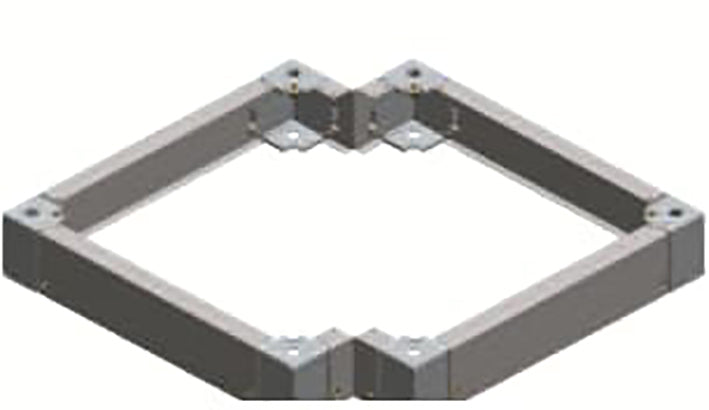 ABB Base Esquinera 100mm RAL7005 RSRE81 - 2CPX046440R9999
