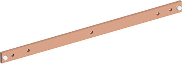 ABB Carril de cobre 40x10mm Sencillo 850A B5 Corto ZX2035 - 2CPX042229R9999