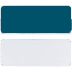 Jung Cubierta De Plexiglás Con Tira De Texto 23x59mm - CD54NA [2 piezas]