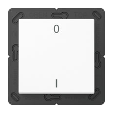Jung EnOcean AS500 Blanco Transmisor inalámbrico de pared de 2 botones - ENOA590-01WW