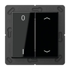 Jung EnOcean A500 Emisor de radio de pared con símbolos - ENOA595P01SW