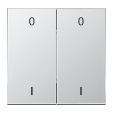 Transmisor de pared inalámbrico EnOcean de Jung con símbolos - ENOAL2995-01-L