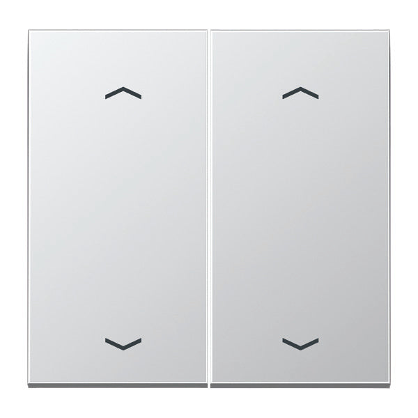 Transmisor de pared inalámbrico EnOcean de Jung con símbolos - ENOAL2995MP-L