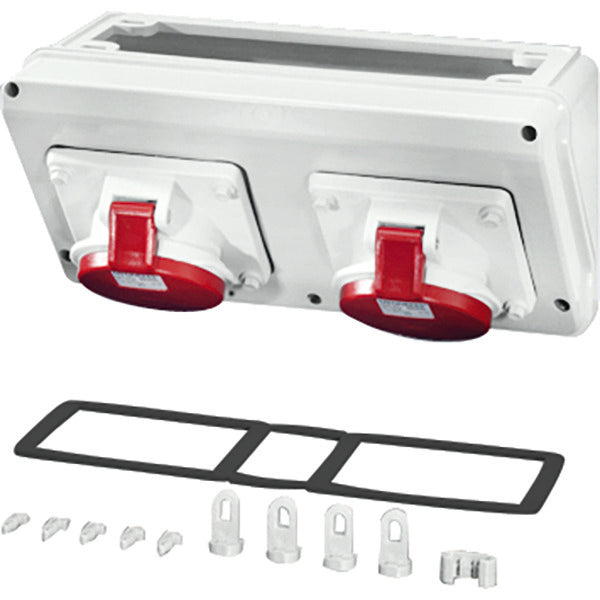 Hensel MI CB 13 Caja de conexiones IP44 2x32A 5P 400V 300mm - Mi CB 13