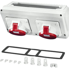 Hensel MI CB 13 Caja de conexiones IP44 2x32A 5P 400V 300mm - Mi CB 13