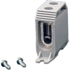 Hensel MI Abrazadera de Conexión Rail DIN 16-50mm 1 Polo Gris - Mi NK 1