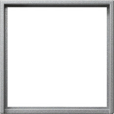 Gira Marco Adaptador Cuadrado 50x50mm Sistema 55 Aluminio - 028226