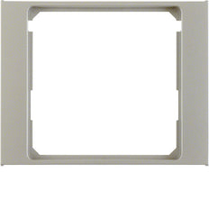 Hager Berker K5 Anillo intermedio de acero inoxidable para placa central - 11087004 [2 piezas]