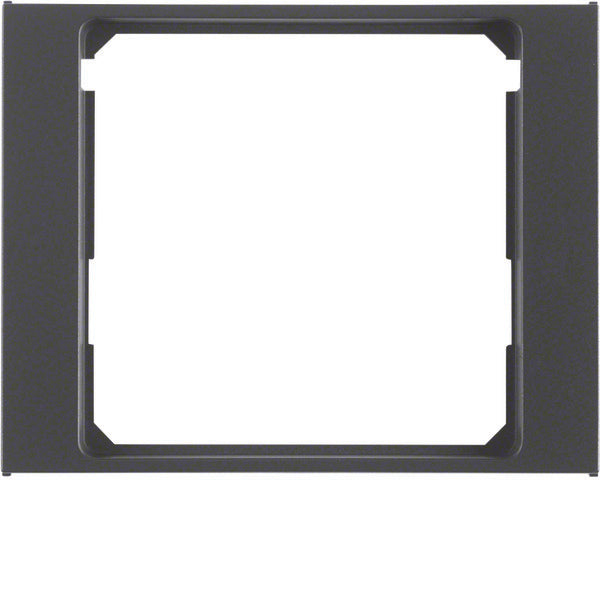 Hager Berker Anillo Intermedio Para Placa Central K1 Antracita Mate - 11087006 [2 piezas]